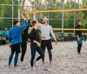 Sportovní den Ostravské univerzity 2025 se uskutečnil 7. května v City Campusu Ostravské univerzity na Černé louce.Autor: Jana Greplová