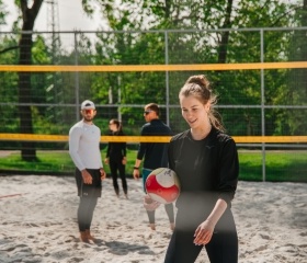 Sportovní den Ostravské univerzity 2025 se uskutečnil 7. května v City Campusu Ostravské univerzity na Černé louce.Autor: Jana Greplová