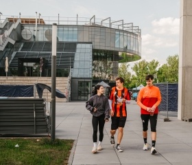 Sportovní den Ostravské univerzity 2025 se uskutečnil 7. května v City Campusu Ostravské univerzity na Černé louce.Autor: Jana Greplová