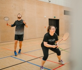 Sportovní den Ostravské univerzity 2025 se uskutečnil 7. května v City Campusu Ostravské univerzity na Černé louce.Autor: Jana Greplová
