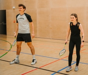 Sportovní den Ostravské univerzity 2025 se uskutečnil 7. května v City Campusu Ostravské univerzity na Černé louce.Autor: Jana Greplová