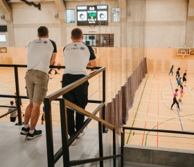 Sportovní den Ostravské univerzity 2025 se uskutečnil 7. května v City Campusu Ostravské univerzity na Černé louce.Autor: Jana Greplová
