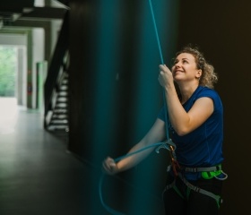 Sportovní den Ostravské univerzity 2025 se uskutečnil 7. května v City Campusu Ostravské univerzity na Černé louce.Autor: Jana Greplová