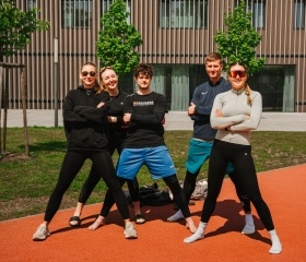 Sportovní den Ostravské univerzity 2025 se uskutečnil 7. května v City Campusu Ostravské univerzity na Černé louce.Autor: Jana Greplová