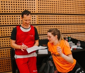 Sportovní den Ostravské univerzity 2025 se uskutečnil 7. května v City Campusu Ostravské univerzity na Černé louce.Autor: Jana Greplová