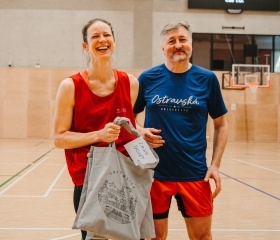 Sportovní den Ostravské univerzity 2025 se uskutečnil 7. května v City Campusu Ostravské univerzity na Černé louce.Autor: Jana Greplová