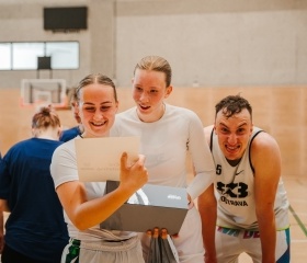 Sportovní den Ostravské univerzity 2025 se uskutečnil 7. května v City Campusu Ostravské univerzity na Černé louce.Autor: Jana Greplová