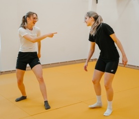 Sportovní den Ostravské univerzity 2025 se uskutečnil 7. května v City Campusu Ostravské univerzity na Černé louce.Autor: Jana Greplová
