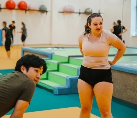 Sportovní den Ostravské univerzity 2025 se uskutečnil 7. května v City Campusu Ostravské univerzity na Černé louce.Autor: Jana Greplová