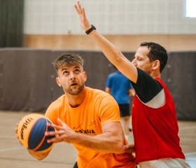 Sportovní den Ostravské univerzity 2025 se uskutečnil 7. května v City Campusu Ostravské univerzity na Černé louce.Autor: Jana Greplová