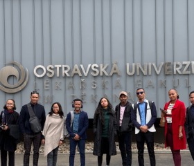 Medici z Toliara University absolvují letní semestr díky Erasmu+ na ostravské lékařské fakultě 