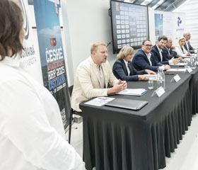 Tisková konference k Českým akademickým hrám 2025 v Ostravě se uskutečnila 11. června 2025 v City Campusu Ostravské univerzity.