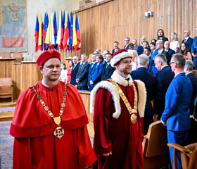 Prezident jmenoval hned čtyři nové profesory Ostravské univerzityCopyright: MŠMT