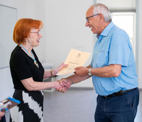 Slavnostní předávání certifikátu U3V