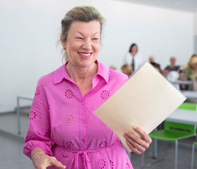Slavnostní předávání certifikátu U3V