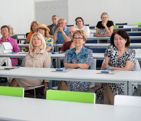 Slavnostní předávání certifikátu U3V