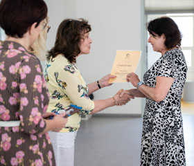 Slavnostní předávání certifikátu U3V