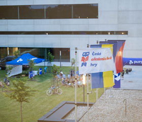 Zahájení Českých akademických her v City Campusu