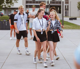 Ostravská univerzita spolu s VŠB-TUO hostila České akademické hry 2025 v Ostravě. Slavnostní zahajovací ceremoniál se uskutečnil 23. června 2025 na půdě Ostravské univerzity, v City Campusu OU na Černé louce.Autor: Vašek Čajka