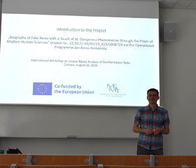 International Workshop on Corpus-Based Analysis of Disinformation Texts
