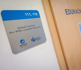 Edukační centrum FN Ostrava nese jméno docenta Leopolda Plevy