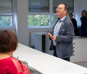 Setkání s provázejícími učiteli na Pedagogické fakultě