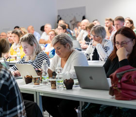 Setkání s provázejícími učiteli na Pedagogické fakultě