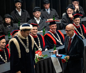 Slavnostní zasedání Vědecké rady Lékařské fakulty OU