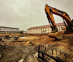 Demolice a příprava území