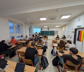 Workshop na Jazykovém gymnáziu Pavla Tigrida