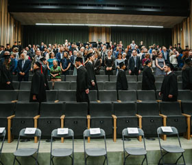 Slavnostní zasedání Vědecké rady Ostravské univerzity 9. října 2025