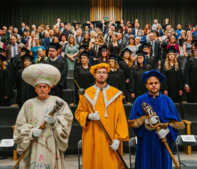 Slavnostní zasedání Vědecké rady Ostravské univerzity 9. října 2025