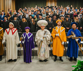 Slavnostní zasedání Vědecké rady Ostravské univerzity 9. října 2025