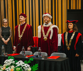 Slavnostní zasedání Vědecké rady Ostravské univerzity 9. října 2025