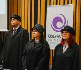 Slavnostní zasedání Vědecké rady Ostravské univerzity 9. října 2025