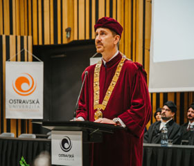 Slavnostní zasedání Vědecké rady Ostravské univerzity 9. října 2025