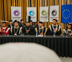 Slavnostní zasedání Vědecké rady Ostravské univerzity 9. října 2025