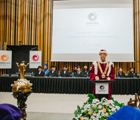 Slavnostní zasedání Vědecké rady Ostravské univerzity 9. října 2025