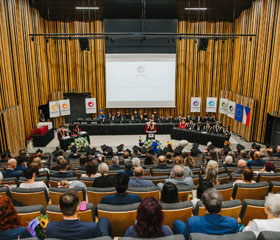 Slavnostní zasedání Vědecké rady Ostravské univerzity 9. října 2025