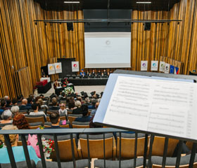 Slavnostní zasedání Vědecké rady Ostravské univerzity 9. října 2025