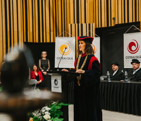 Slavnostní zasedání Vědecké rady Ostravské univerzity 9. října 2025