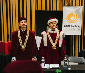 Slavnostní zasedání Vědecké rady Ostravské univerzity 9. října 2025