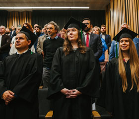 Slavnostní zasedání Vědecké rady Ostravské univerzity 9. října 2025