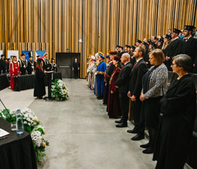 Slavnostní zasedání Vědecké rady Ostravské univerzity 9. října 2025