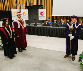 Slavnostní zasedání Vědecké rady Ostravské univerzity 9. října 2025