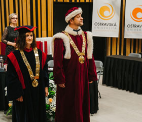 Slavnostní zasedání Vědecké rady Ostravské univerzity 9. října 2025