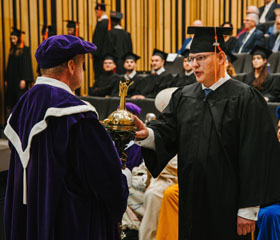 Slavnostní zasedání Vědecké rady Ostravské univerzity 9. října 2025