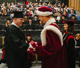 Slavnostní zasedání Vědecké rady Ostravské univerzity 9. října 2025