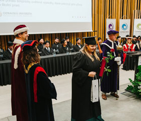 Slavnostní zasedání Vědecké rady Ostravské univerzity 9. října 2025