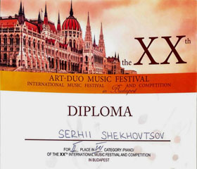 Studenti Katedry klávesových nástrojů byli oceněni na soutěži v Budapešti